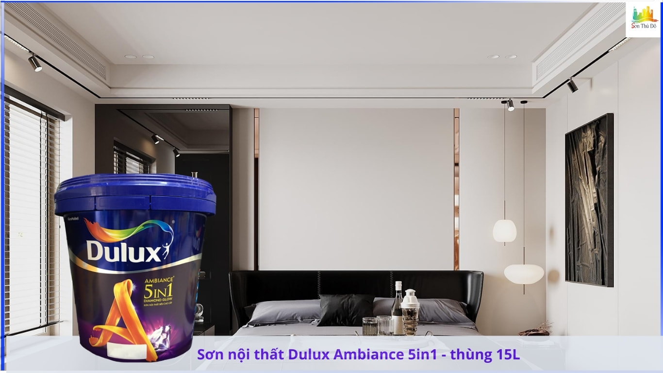 Sơn nội thất Dulux Ambiance - thùng 15L