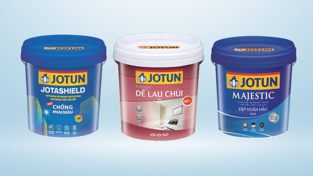 Jotun thuộc hãng sơn cao cấp trong top 3 hãng sơn tốt nhất hiện nay