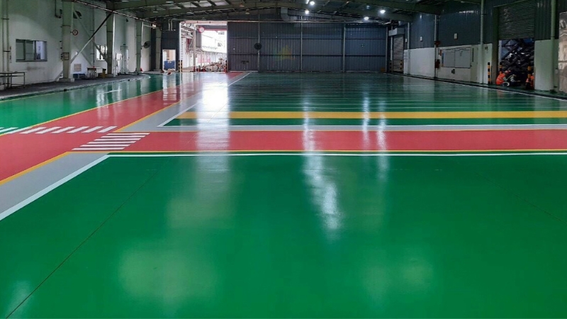 Sơn sàn nhà gốc Epoxy. Phân loại sơn theo gốc và ứng dụng cụ thể